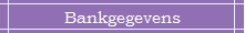 Bankgegevens